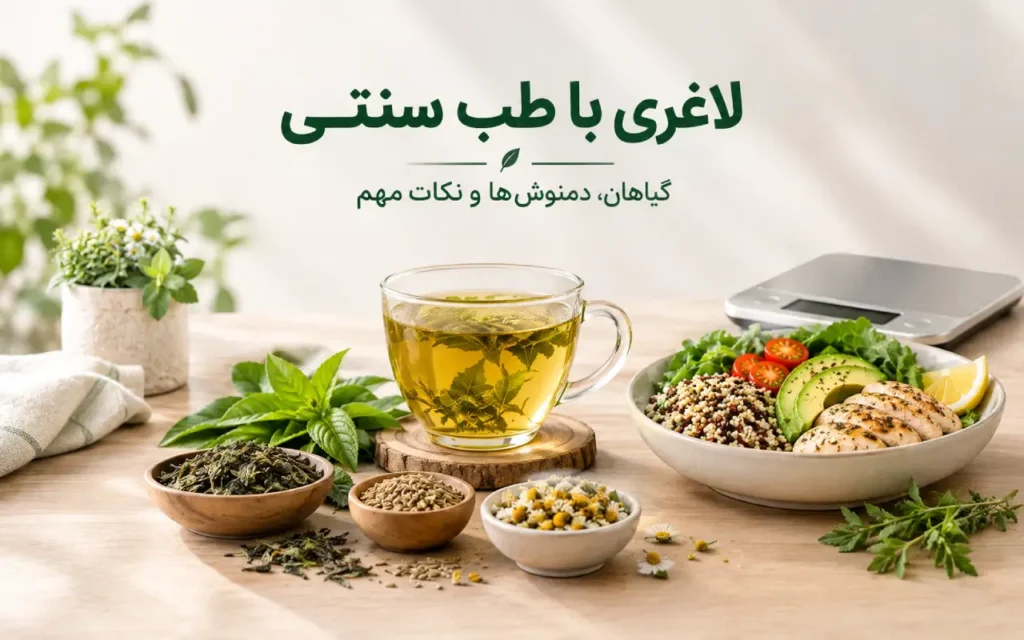 لاغری با طب سنتی؛ گیاهان، دمنوش‌ها و روش‌های مؤثر